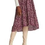 Ba&sh  Lenny Midi Skirt in Raisin - Size XS / 2 Photo 0