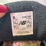 New Balance  Women's Black and Lavender Athletic Shoes Photo 8