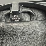 USA Bikers VTG Black Fringe Purple Rose Leather Zip Up Motorcycle Jacket (Size M) Photo 6