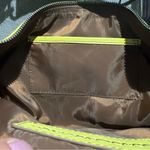 Free People NWOT  Real World Leather Clutch Shoulder Bag Color Yellow/Limoncello Photo 3