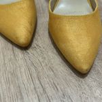 Unisa  | Yellow Suede Slingback Heels Photo 3