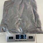 New York & Co. NWOT women’s soft gray stretch purple stitch leggings large Photo 5