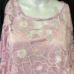 Ny Collection  Women's Pink Shirt/Blouse Size 1X SKU 4536 Photo 2