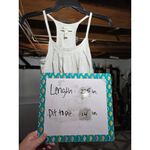 Vintage Abercrombie & Fitch Y2K XS Gray Racerback Tank Top Pintuck Ladies XS Top Photo 6