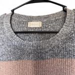 Altar'd State  size small grey and brown striped sweater dress Photo 2