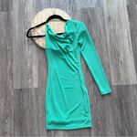 Princess Polly  kian green‎ mini dress one shoulder Photo 3