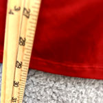 Fashion Bug Vintage Y2K  Top Women 1X Red Sleeveless Cowl Neck Studded Fairy Boho Photo 3