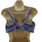 Soma Enbliss Wireless Bra Lavender Soft T Shirt With Lace 38D Purple Size undefined Photo 2