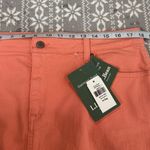 L.L.Bean NWT Women's Ocean Point Favorite Fit Denim Skirt Pink Grapefruit Sz 14 Photo 8