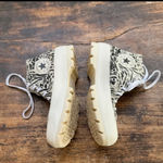 Converse Platform  stacked lugged zebra print high tops size women’s 7 Photo 3