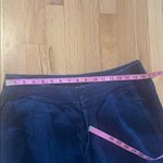 Faherty  Navy Blue Linen Wide Leg Cropped Pants Sz XL Photo 2