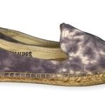 Soludos Women’s Size 8 Gray & White Tie Dye Canvas Slip On Espadrilles Photo 4