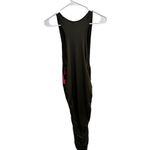 Zeagoo  Olive Green Ruched Maxi Tank Dress Size XXL – Sleek Bodycon‎ Style Photo 2