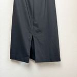 Dress the Population  Martine Black Crepe One Shoulder Ruched MIDI Dress NWT Photo 9