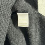 Garnet Hill Garnet‎ Hill Sweater Women Medium Black 100% Cashmere Preppy Neutral Minimalist Photo 5
