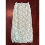 Urban Outfitters  Green Swirly Midi Skirt Size Small Photo 4