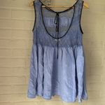 Free People top Current Obsession mini slip lace purple NEW Photo 3