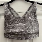  Athletica Black and White Lululemon Energy Bra size 2 Photo 1