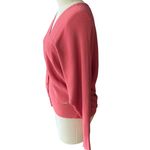 Tahari NWT ~ NORDSTROMS Terracotta Rose Gold Buttons Cardigan Sweater ~ LARGE Photo 3