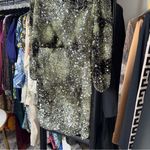 BOSS Orange Dailetta Sequin Long Sleeve Cocktail Dress Green Size XL Photo 12