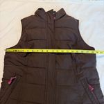Merona  Brown Vest Women’s Size Medium Zip Up Fleece Lining Photo 6
