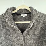 Madewell  100% Merino Wool Sweater Jacket Women's Large Gray Button Cardigan Photo 1