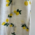 Como vintage  Lemon Patterned White Tee Photo 1