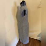Japanese JUSGLITTY Elegant Gray Sleeveless Knit Dress Size 2 Photo 1