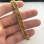 Link Chain Bracelet for Men Women Streetwear Unisex Style Gold Photo 2