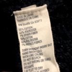 American Eagle  Outfitters Crochet Sweater, Navy Metallic Knit Size XL EXCELLENT Photo 5