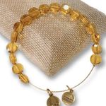 ALEX AND ANI  Positive Energy Bangle Bracelet Amber Photo 0