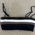 l*space Striped Bikini Top Photo 0