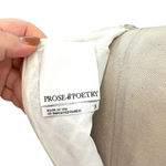 Prose &‎ Poetry Blue and Cream Textured Geometric Print Dress Dress Size Small Photo 10