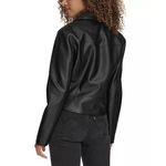 Levi's  NWT Women's Faux Leather Aviator Moto Asymmetrical Zip Jacket Size Small Photo 11