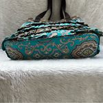 Vera Bradley Cha Cha ruffled handbag Totally Turquoise Photo 1