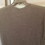 Joie 💕💕 Neyo Scoop Neck Cap Sleeve T-shirt 100% Linen ~ Dark Heather Grey Large Photo 8