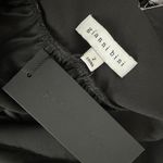 Gianni Bini Zella Metallic Plunging Long Sleeve Gown Slit Silver Formal US 2 NWT Photo 8