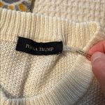 Ivanka Trump  Cream Knit Sweater Photo 2