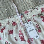 ZARA NWT  Floral High Waist Flowy Pants Size M Photo 5