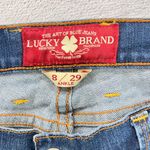 Lucky Brand  Sofia Bootcut Jeans Dark Wash Denim Ankle Size 8/29 Stretch Everyday Photo 3