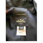 Whistles London Satin Blazer Black Size 6 Photo 2