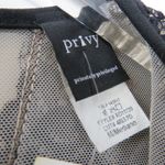 Lulus Cream Black Formal Lace A-Line Pencil Mini Dress Small Cocktail Formal Photo 4