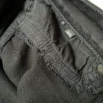 Vince Dylan Black Low Rise Stripe Jeans 26 Black Stripe Skinny Leg Photo 4