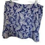 Tranquility by CO Clothing skort size Large blue and white Photo 0