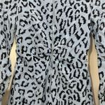 ALC Frank A.L.C. Blue Leopard Marcella Dress Size 0 US $550 Photo 2