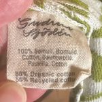 Gudrun Sjöden Elsie Knitted Coat Olive Green White Size Small Oversized Photo 4