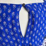 American Eagle Outfitters Mini Dress SZ Small Boho Viscose Festival patchwork Photo 7