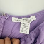 Altar State Lavender Square Neck Tiered Mini Dress Long Sleeve Size L Purple Size L Photo 3