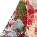 Kay Unger  polyester boat neck half sleeve colorful ruched sides midi dress XL #7 Photo 5