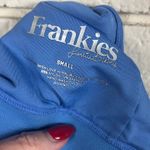 frankie's bikinis Frankie’s Blue Bikini Top size S Photo 2